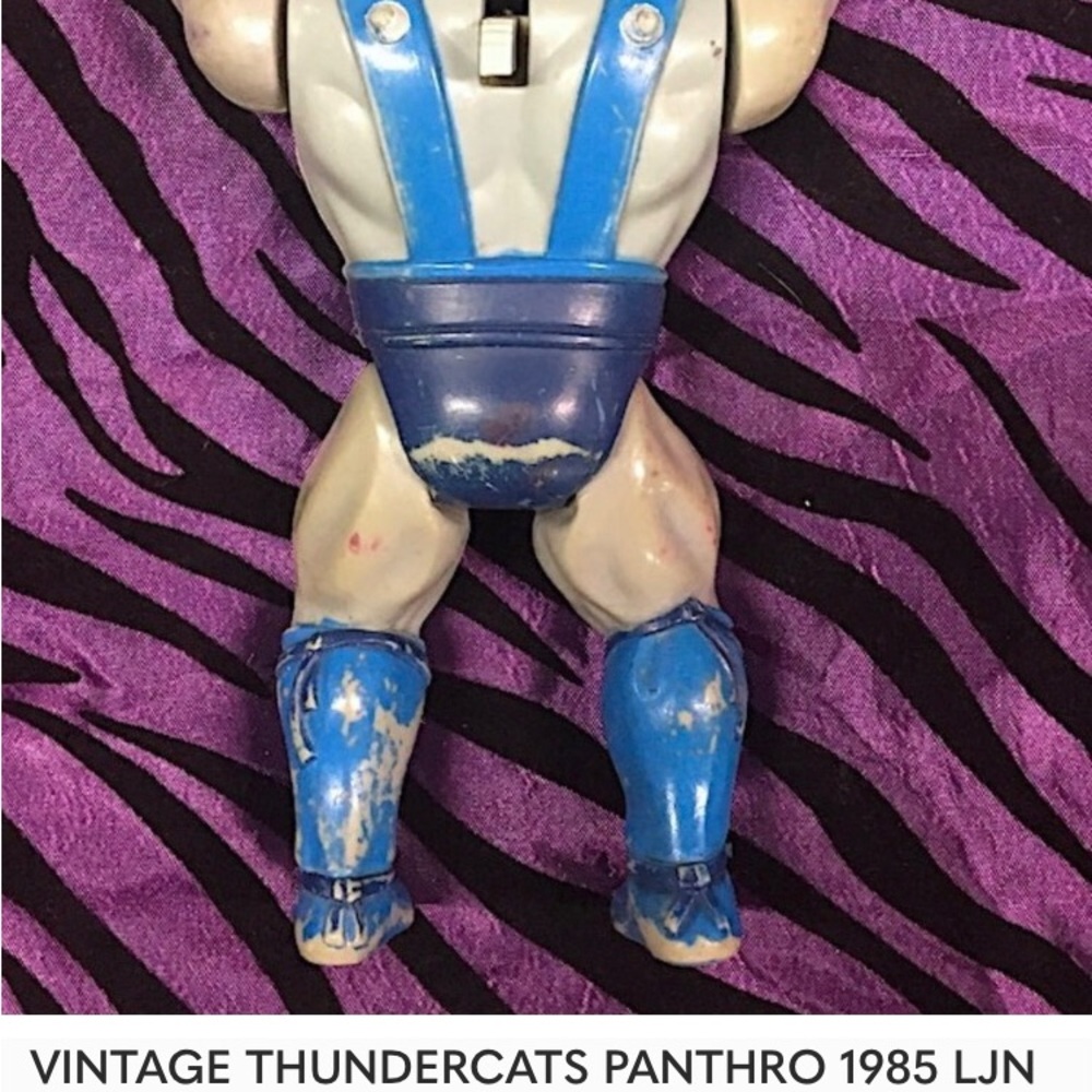 Vintage Thundercats Panthro Action Figure